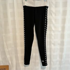 Pink Yoga Pants Victoria Secret Black XS